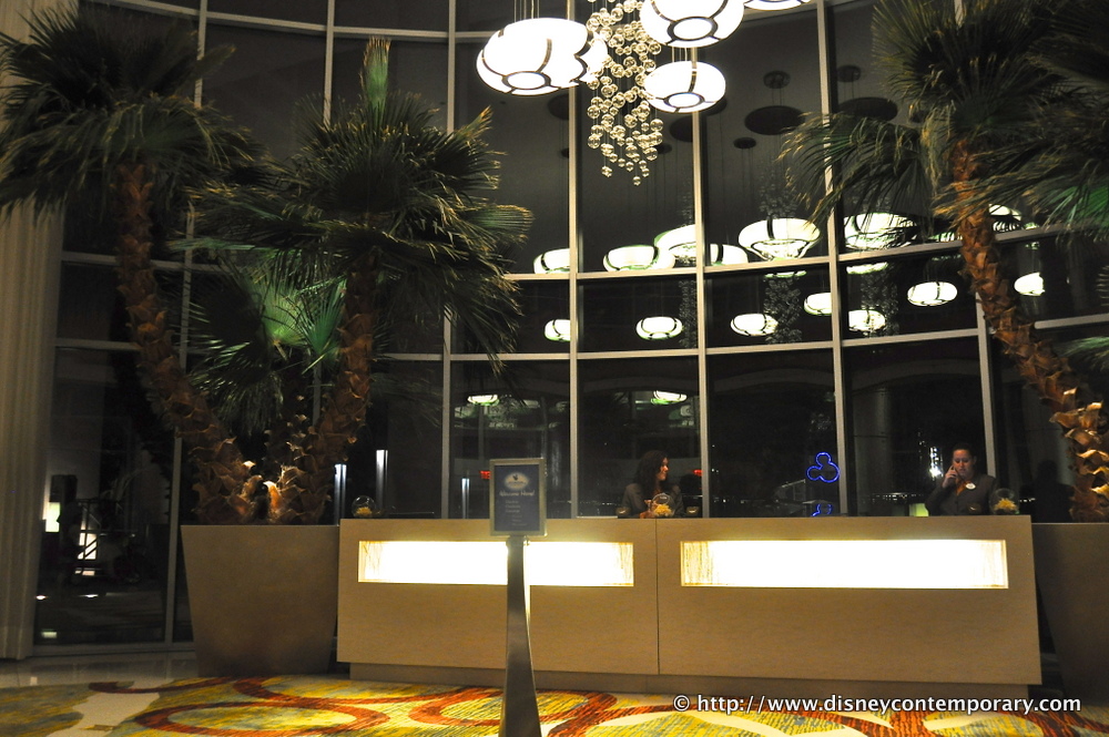Bay Lake Tower Front Desk